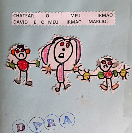 chatear o meu irmão David e o meu irmão Marcio